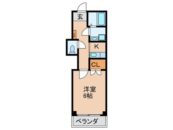 グロウパレスの物件間取画像